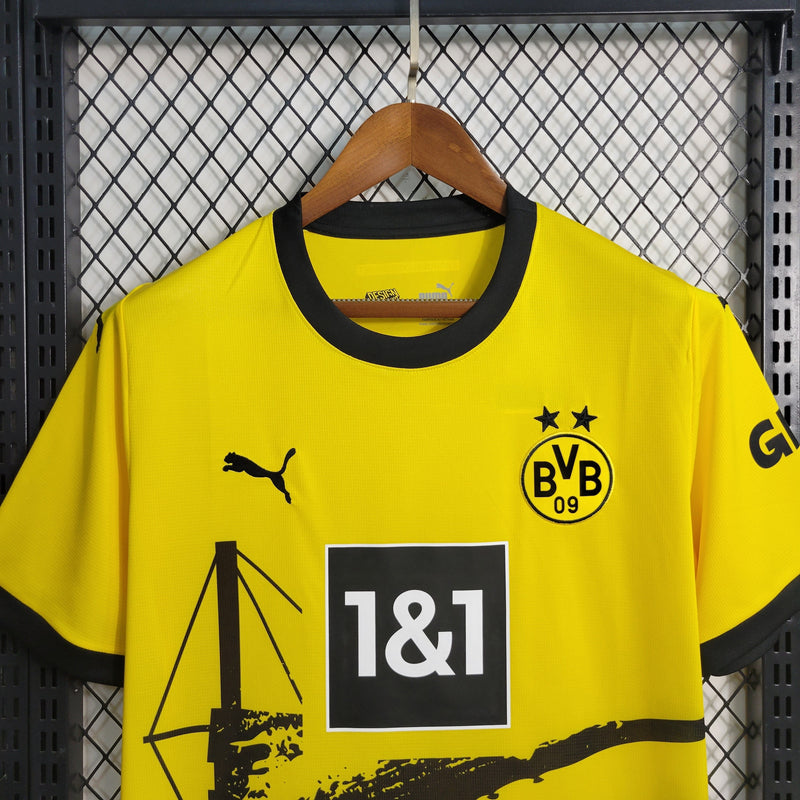 Camisa Borussia Dortmund Home 23/24 - Puma Torcedor Masculina - Lançamento - JM sports 