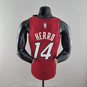 Camisa NBA Miami Heat #14 Herro  - 75° Aniversário Red