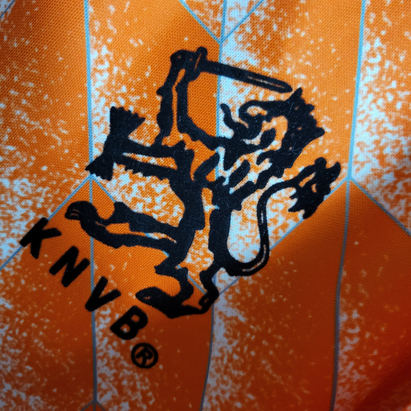 Camisa Holanda Titular 1988 - Versão Retro - JM sports 