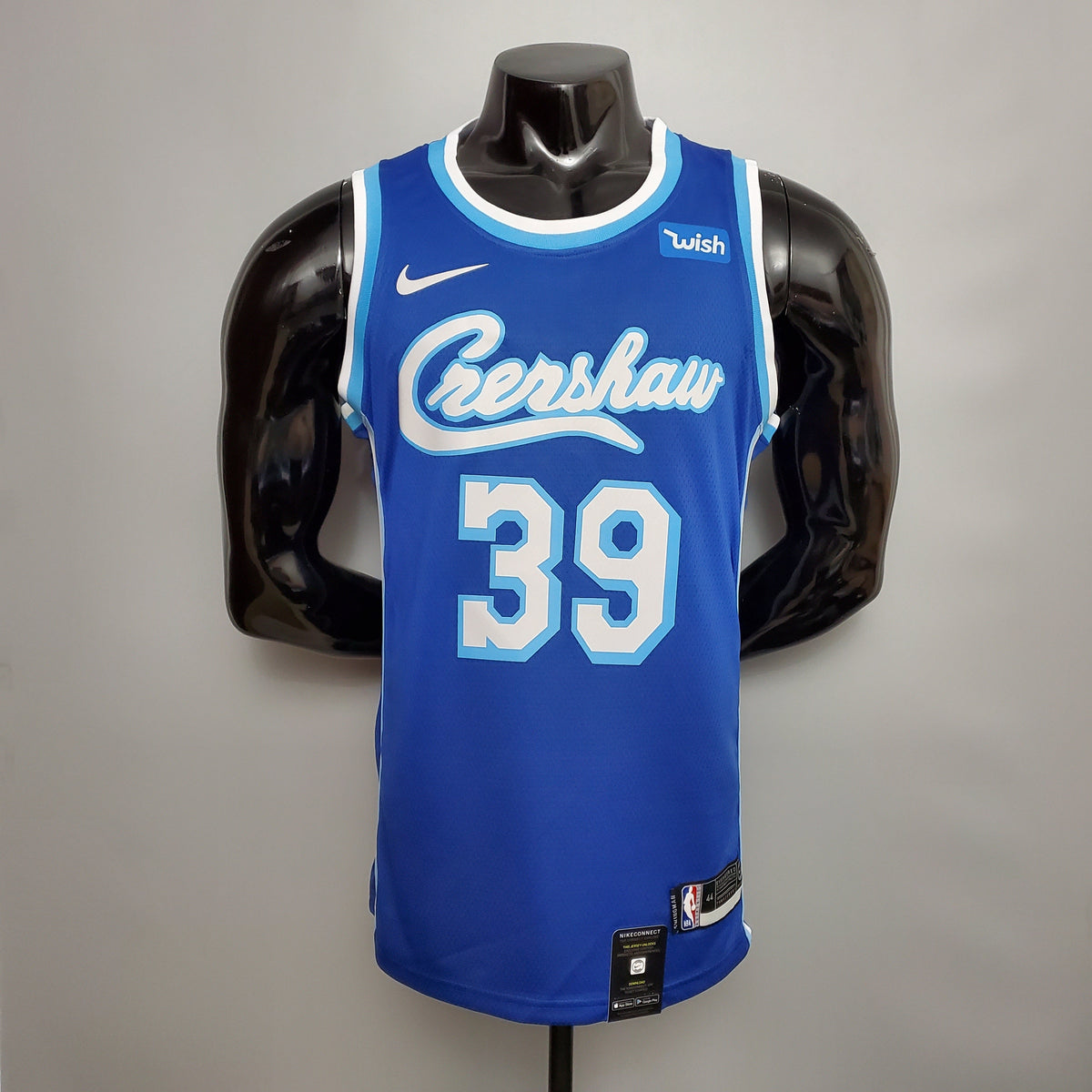 Camisa NBA Lakers #39 Howard Crershaw Blue - 23/24 - JM sports 