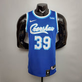 Camisa NBA Lakers #39 Howard Crershaw Blue - 23/24 - JM sports 