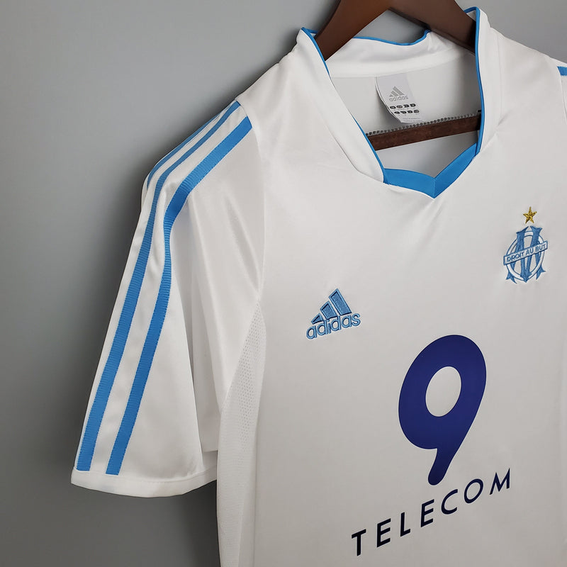 Camisa Olympique de Marseille Titular 02/03 - Versão Retro - JM sports 