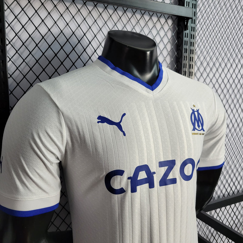 Camisa Olympique de Marseille Titular 22/23 - Versão Jogador - JM sports 