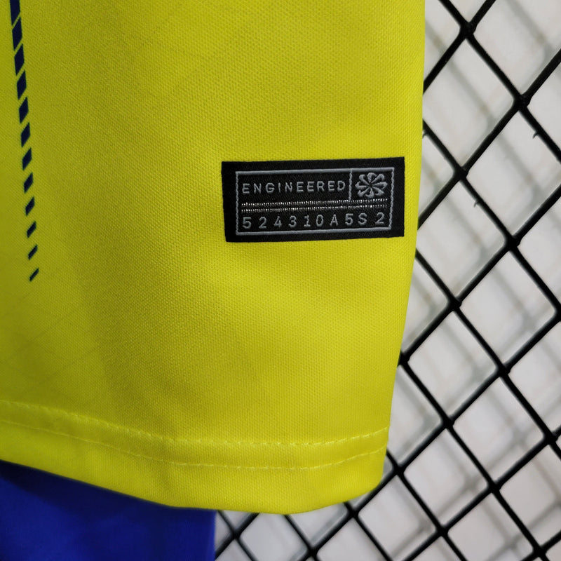 Kit Infantil Al Nassr Home 23/24 - JM sports 