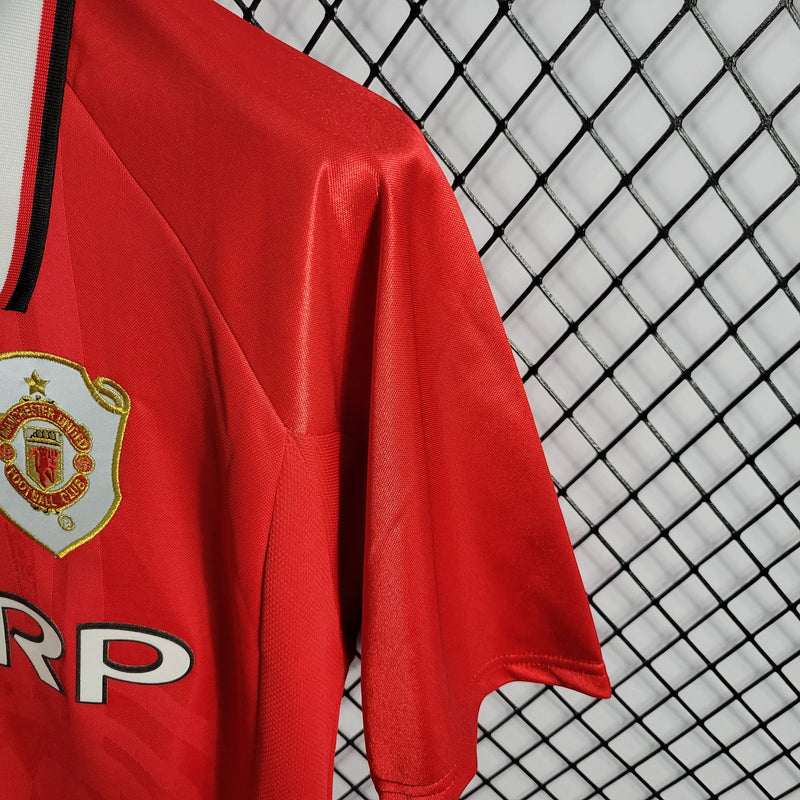 Camisa Manchester United Titular 1999 - Versão Retro - JM sports 