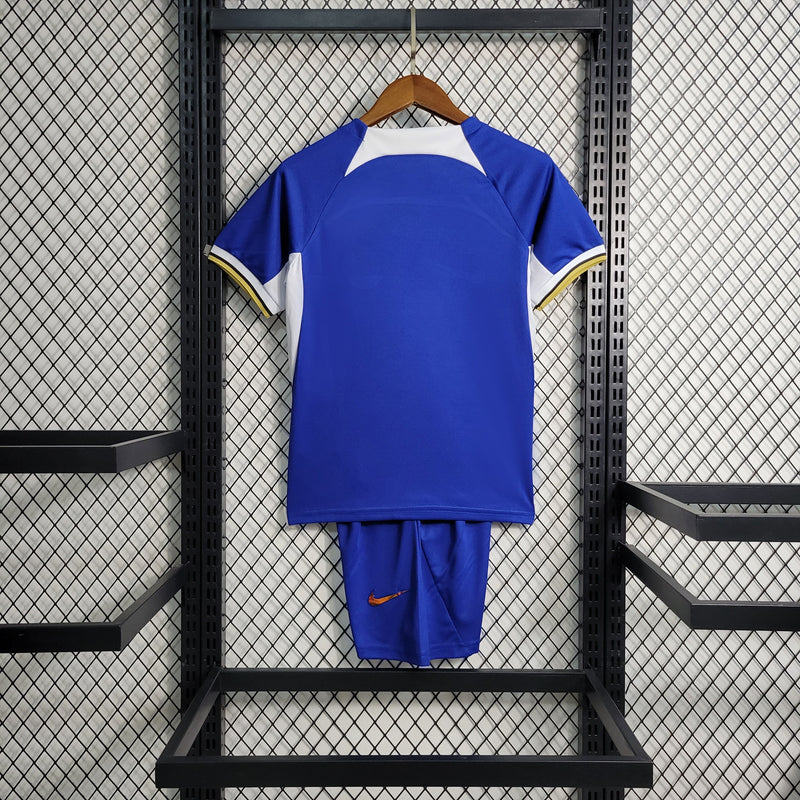Kit Infantil Chelsea Home 23/24 - JM sports 