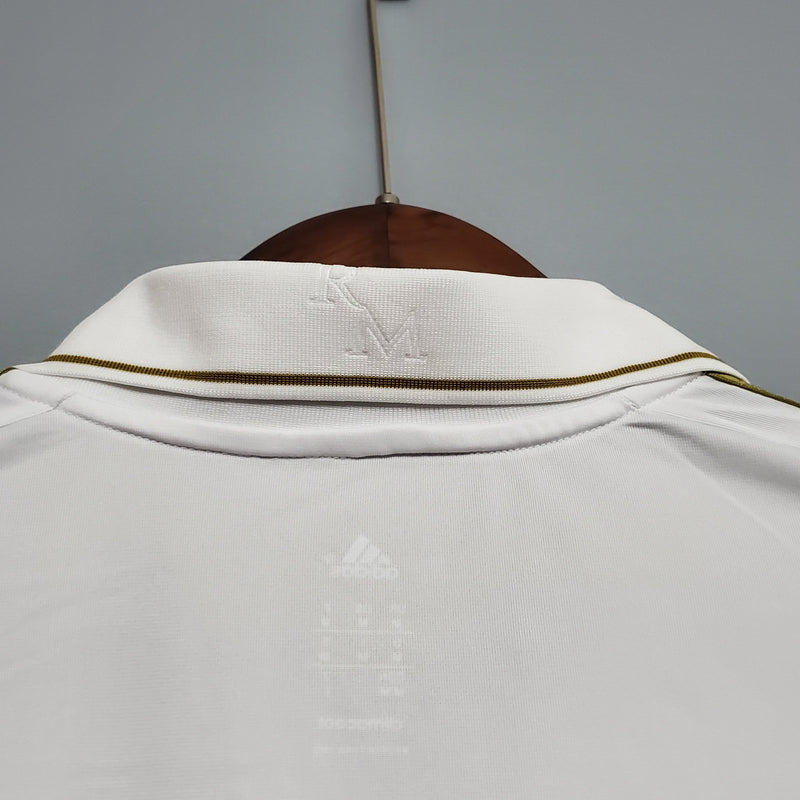 Camisa Real Madrid Titular 11/12 - Versão Retro Manga Comprida - JM sports 