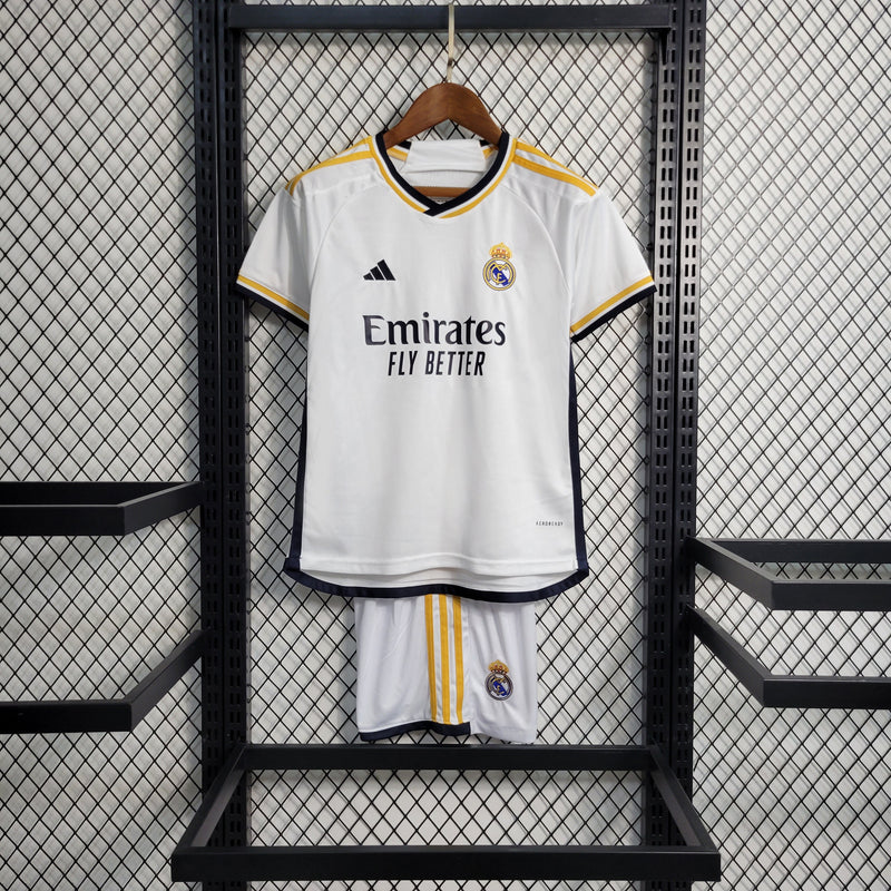 Kit Infantil Real Madrid Titular 23/24 - JM sports 
