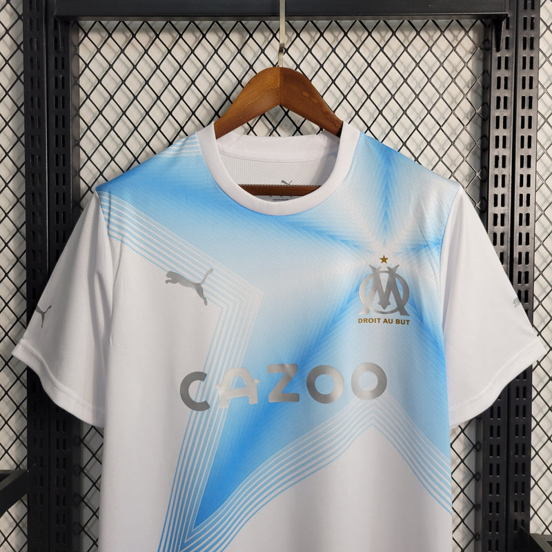 Camisa Olympique Marseille 23/24 - Puma Torcedor Masculina - Lançamento - JM sports 
