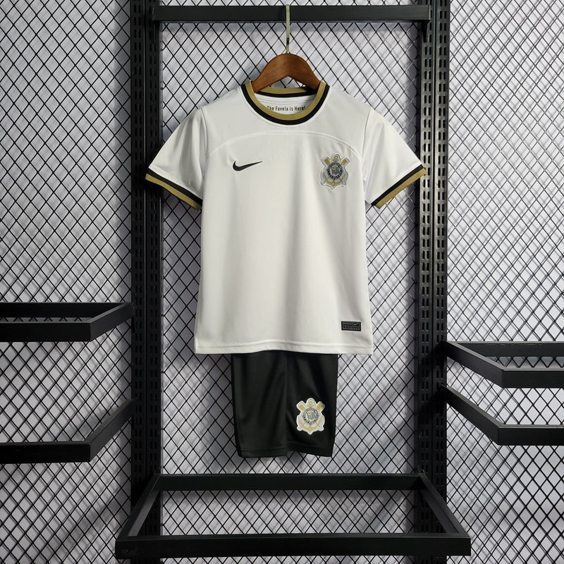 Kit Infantil Corinthians Titular 22/23 - JM sports 