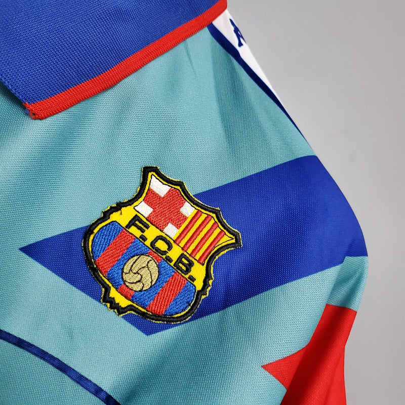 Camisa Barcelona Reserva 92/95 - Versão Retro - JM sports 
