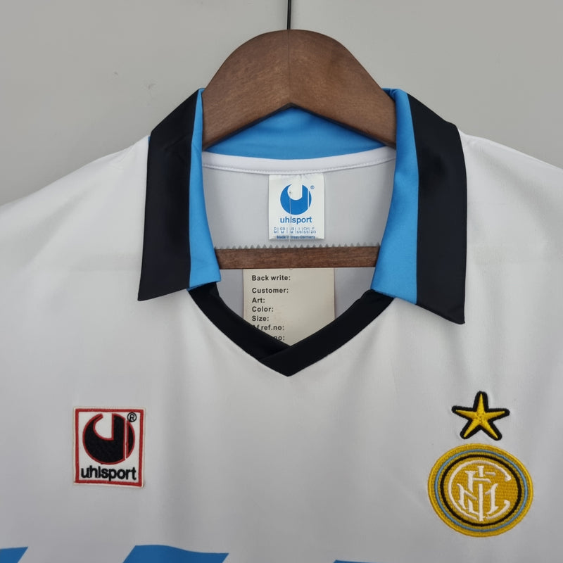 Camisa Inter de Milão Reserva 90/91 - Versão Retro - JM sports 