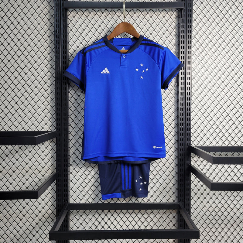 Kit infantil Cruzeiro Titular - 23/24 - JM sports 