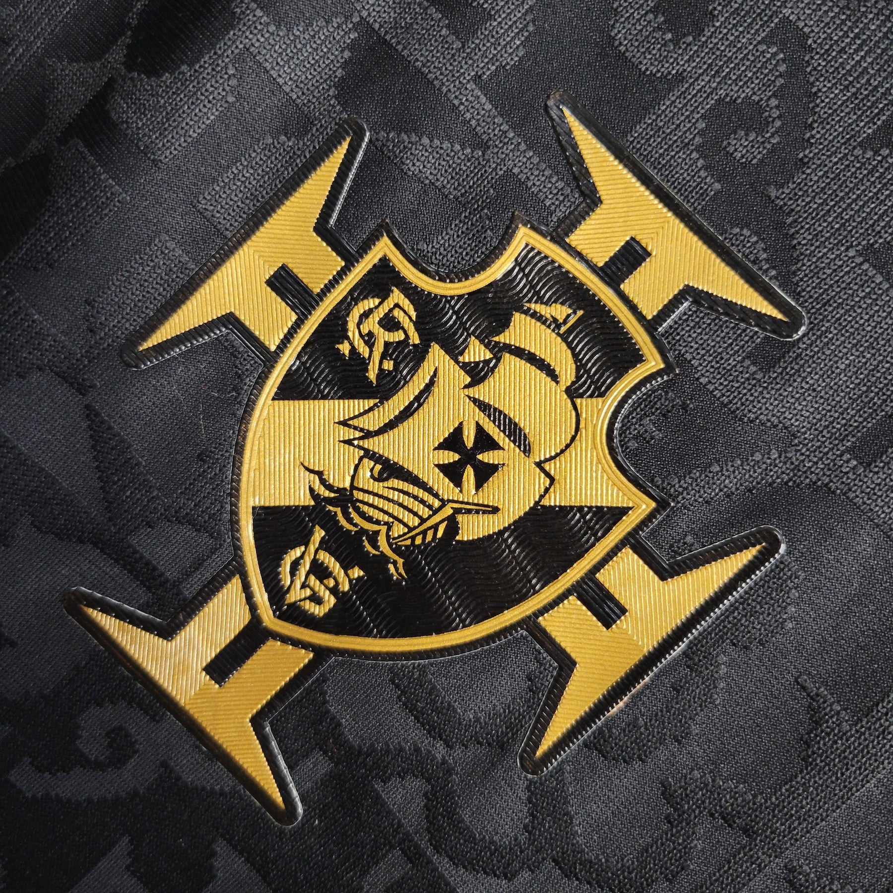 Camisa Vasco Especial 22/23 - Kappa Torcedor Masculina - Preta - JM sports 