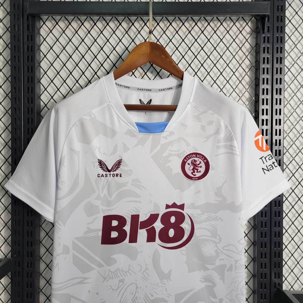 Camisa Aston Villa Away 23/24 Castore Torcedor Masculina - Lançamento - JM sports 