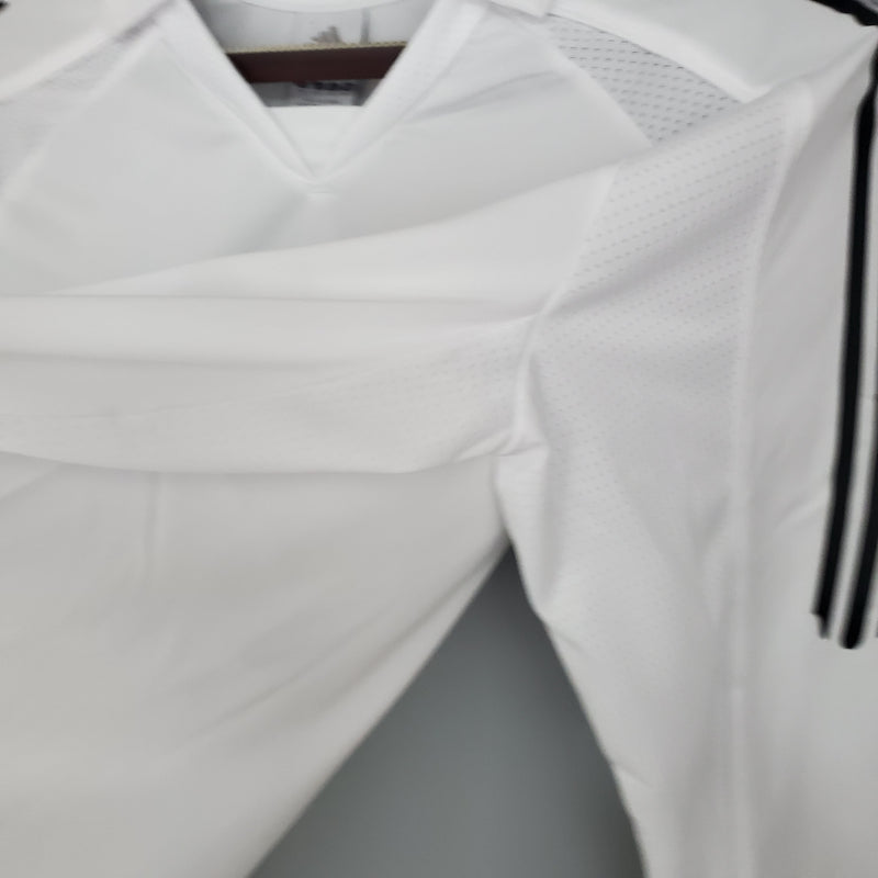 Camisa Real Madrid Titular 05/06 - Versão Retro Manga Comprida - JM sports 