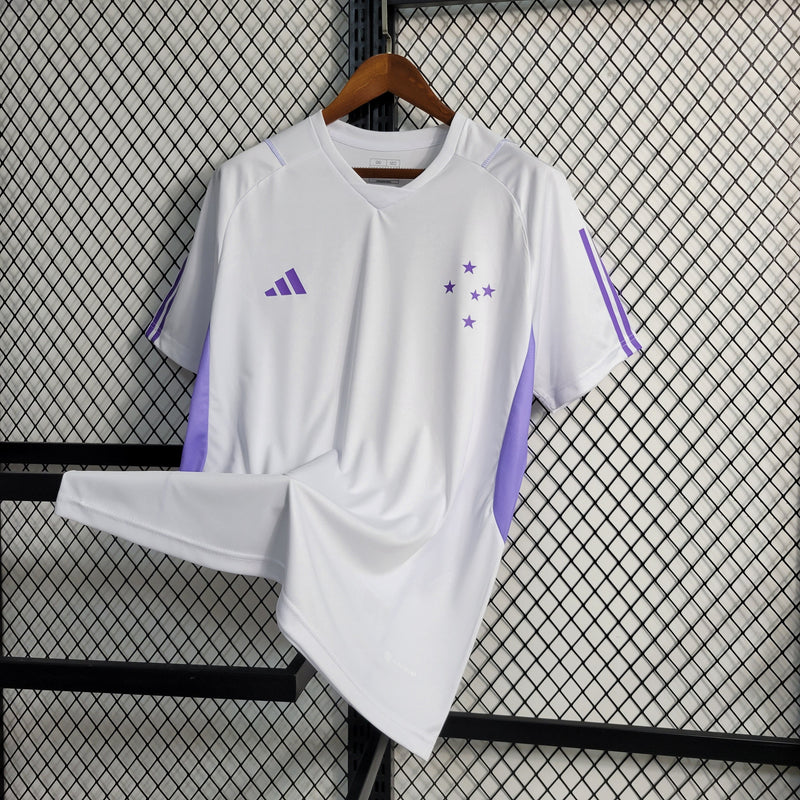 Camisa Cruzeiro Treino 23/24 - Adidas Torcedor Masculina - Branca - JM sports 