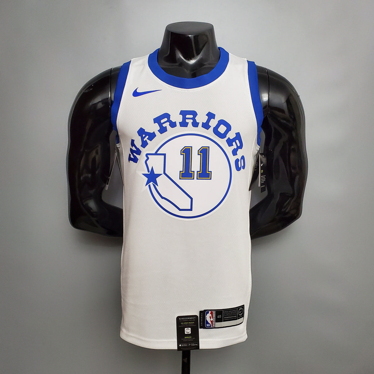 Camisa NBA Golden State Warriors #11 Thompson - Retro White - JM sports 