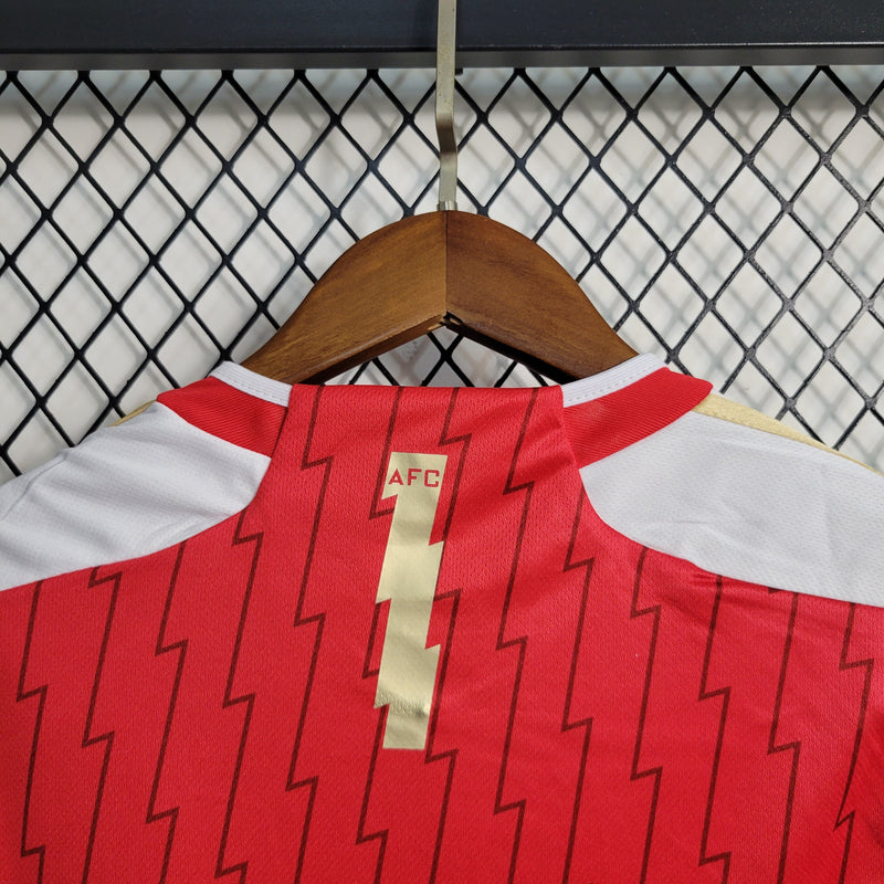 Kit Infantil Arsenal Titular 23/24 - JM sports 