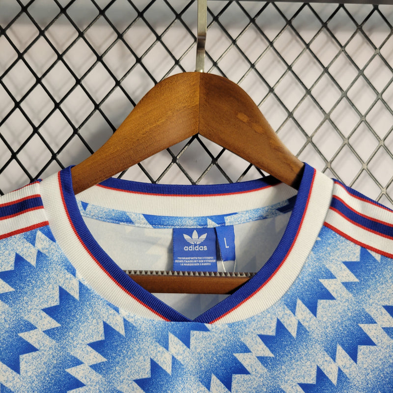 Camisa Manchester United Reserva 90/92 - Versão Retro Manga Comprida - JM sports 