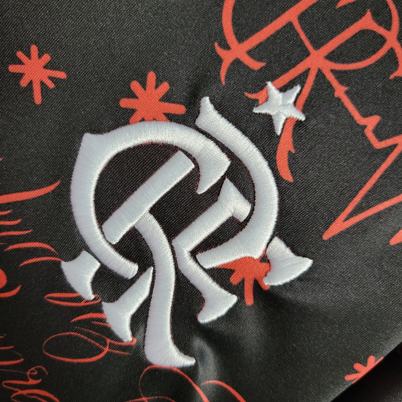 Camisa Flamengo Pré Jogo 22/23 - Versão Feminina - JM sports 