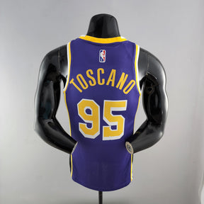 Camisa NBA Lakers #95 Toscano Purple - 23/24