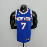 Camisa NBA NY Knicks #7 Anthony - 75° Aniversário Limited Blue - JM sports 