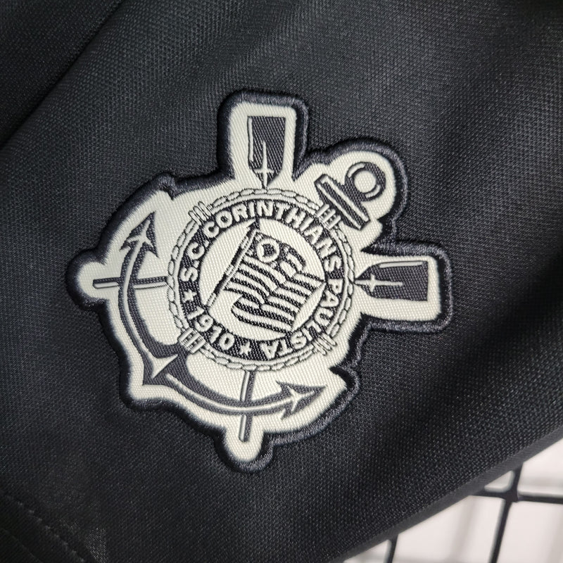 Kit Infantil Corinthians Terceira Camisa 22/23 - JM sports 