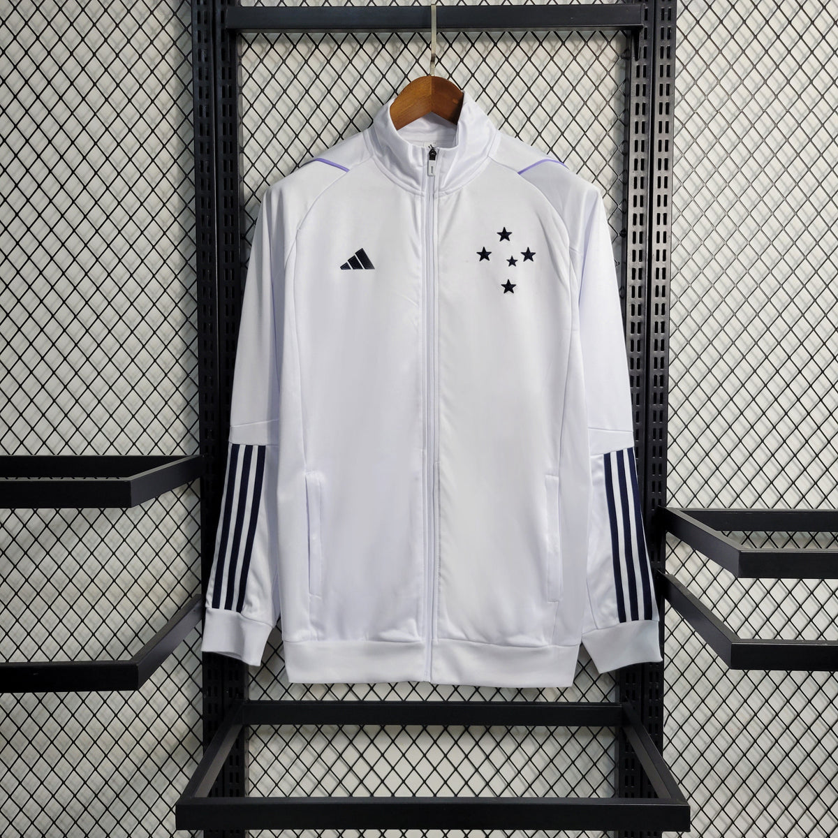 Jaqueta Corta Vento Cruzeiro Branco 23/24 - JM sports 