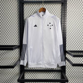 Jaqueta Corta Vento Cruzeiro Branco 23/24 - JM sports 