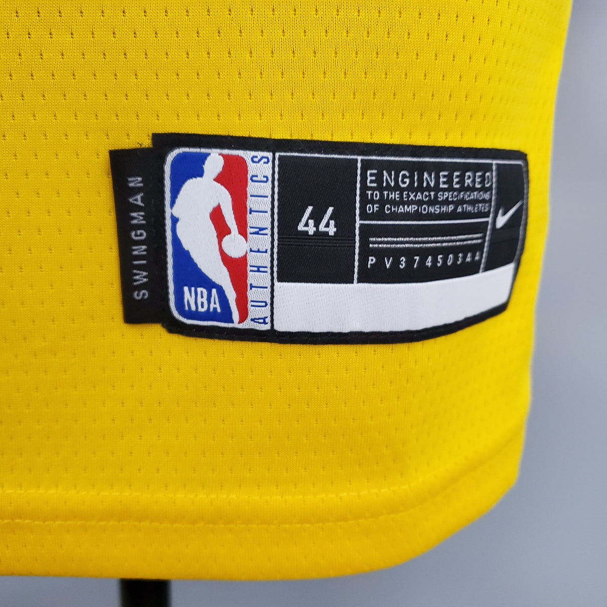 Camisa NBA Lakers #4 Rondo Crew Neck Yellow - 23/24 - JM sports 