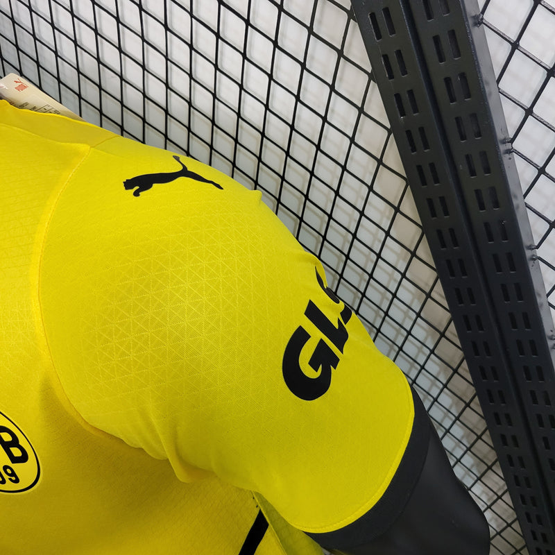 Camisa Borussia Dortmund Home 23/24 - Puma Jogador Masculina - JM sports 