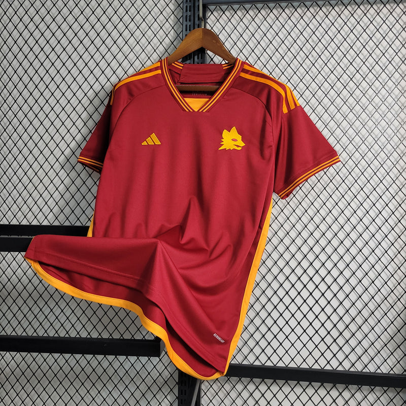Camisa Roma Home 23/24 - Adidas Torcedor Masculina - Lançamento - JM sports 