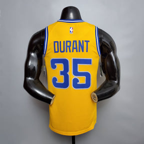 Camisa NBA Golden State Warriors #35 Durant - Retro Yellow