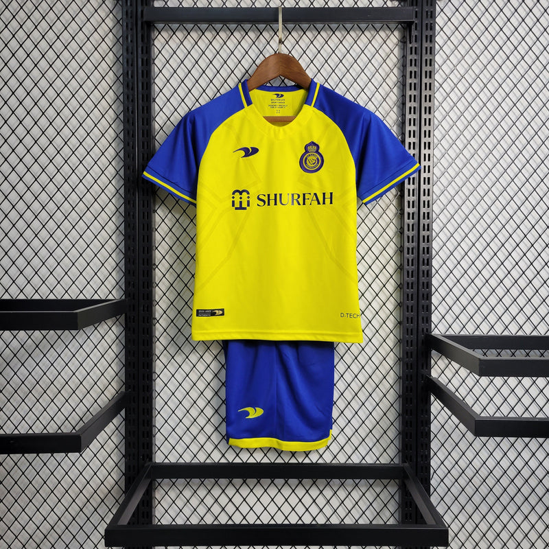 Kit Infantil Al-Nassr Titular 22/23 - JM sports 