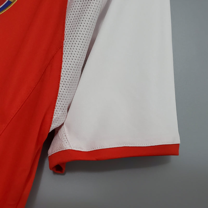 Camisa Arsenal Titular 02/04 - Versão Retro - JM sports 