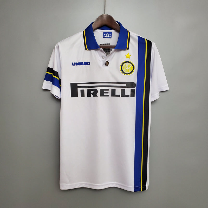 Camisa Inter de Milão Reserva 97/98 - Versão Retro - JM sports 