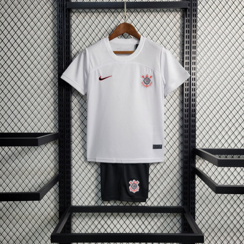 Kit Infantil Corinthians Titular 23/24 - JM sports 