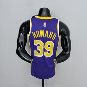 Camisa NBA Lakers #39 Howard Purple 75° Aniversário- 23/24