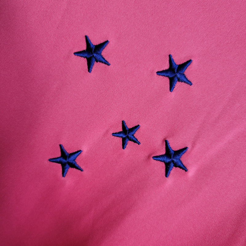 Camisa Cruzeiro Edição Especial Rosa 22/23 - Versão Torcedor - JM sports 