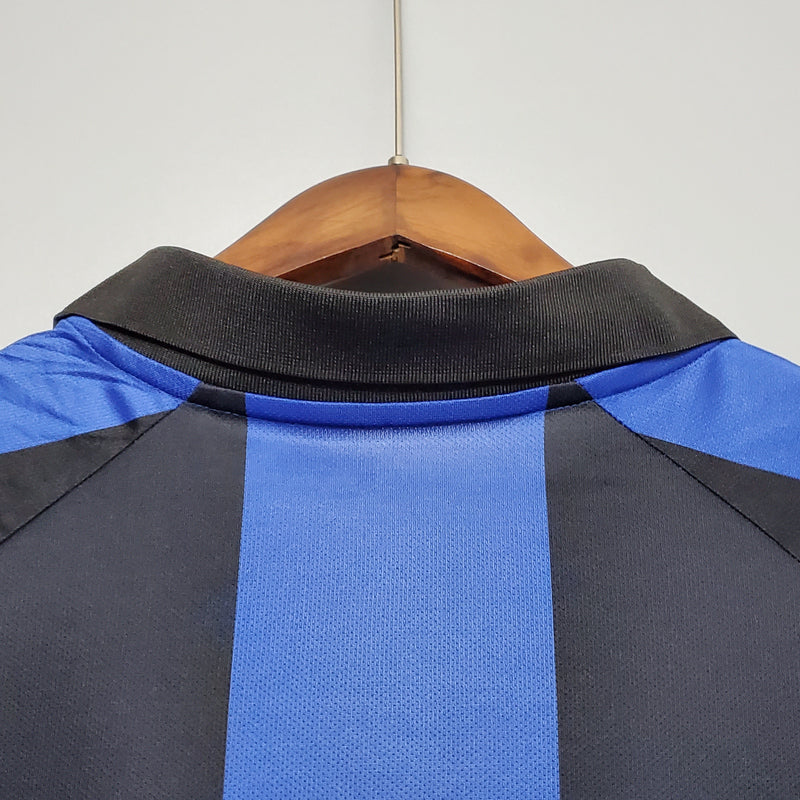 Camisa Inter de Milão Titular 01/02 - Versão Retro - JM sports 