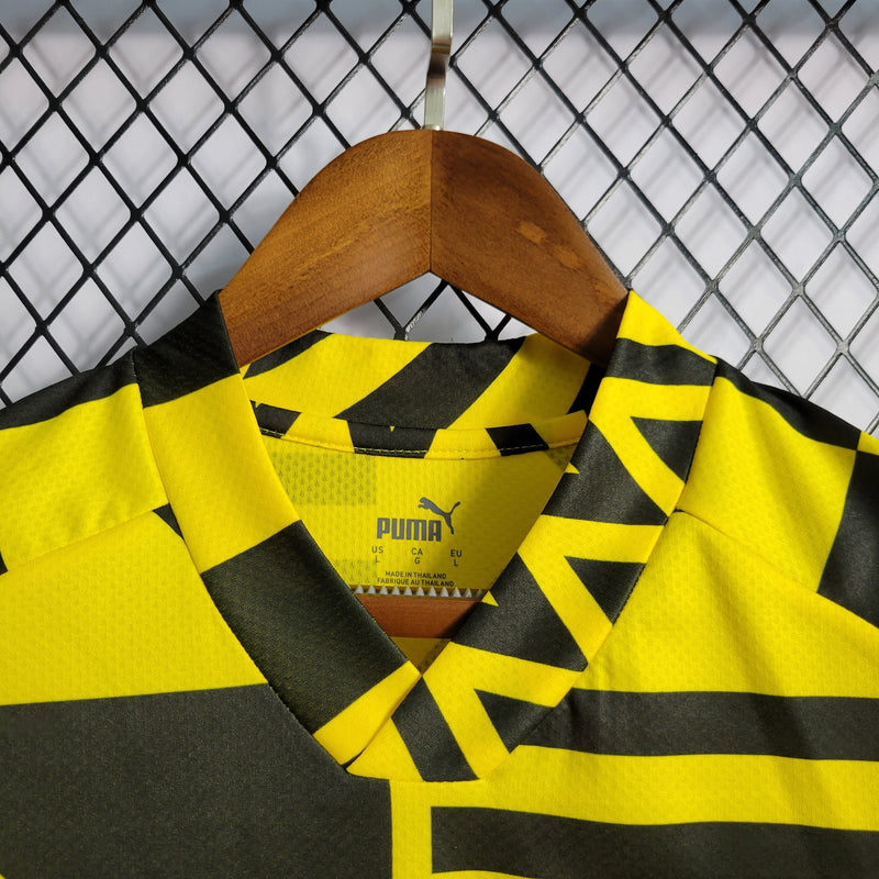 Camisa Borussia Dortmund Treino Amerela 22/23 - Versão Torcedor - JM sports 