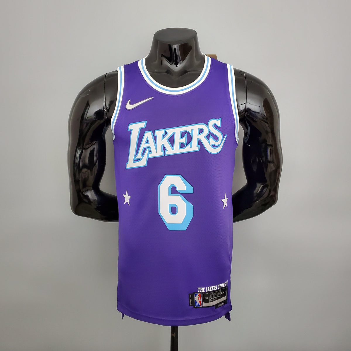 Camisa NBA Lakers #6 James City Edition Purple - 23/24 - JM sports 