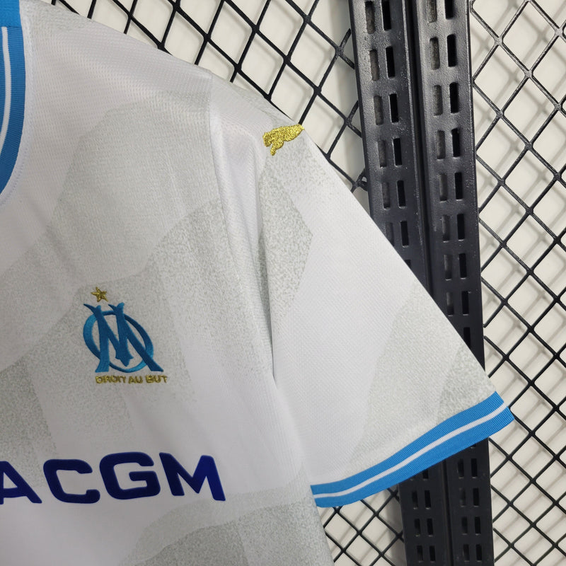 Camisa Olympique de Marseille Home 23/24 - Puma Torcedor Masculina - JM sports 