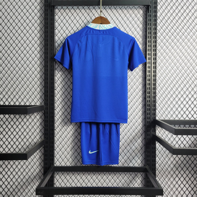 Kit Infantil Chelsea Titular 22/23 - JM sports 