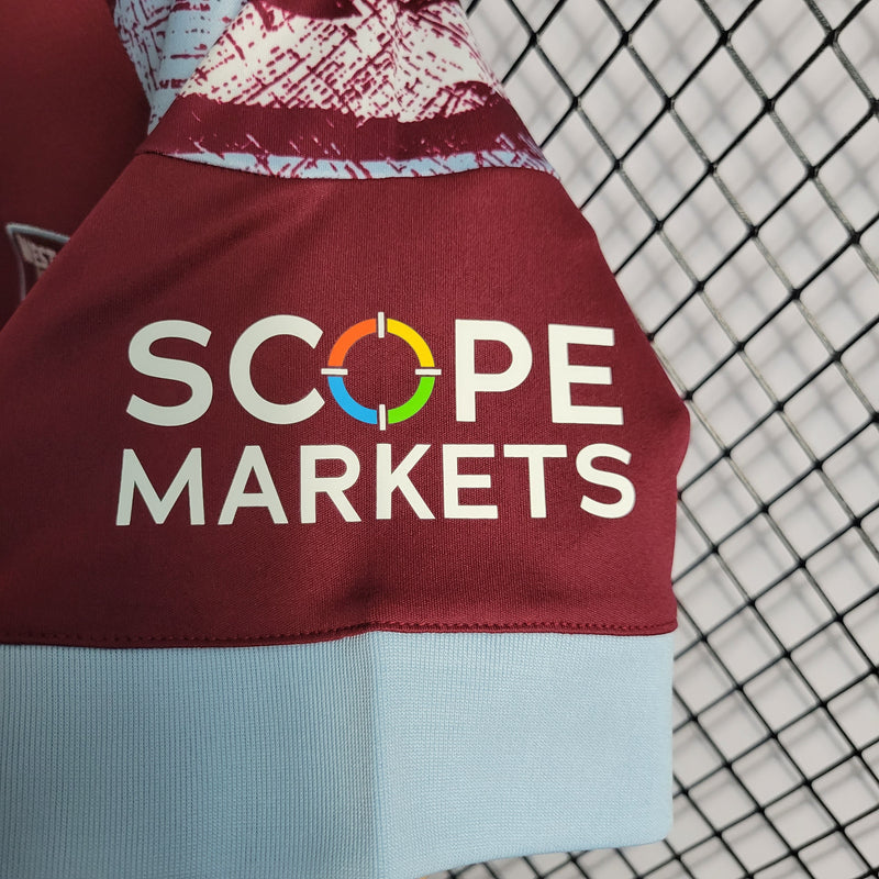 Camisa West Ham Titular 22/23 - Versão Torcedor - JM sports 