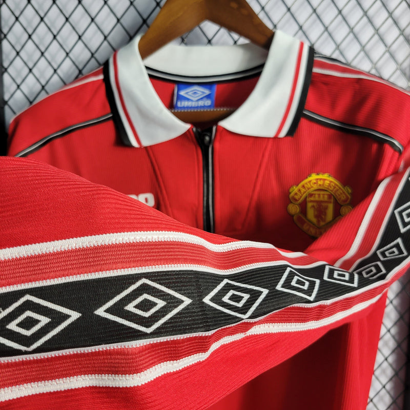 Camisa Manchester United Titular 98/99 - Versão Retro - JM sports 