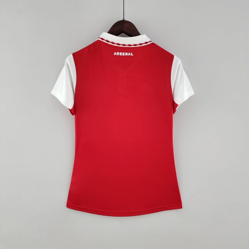 Camisa Arsenal Titular 22/23 - Versão Feminina - JM sports 