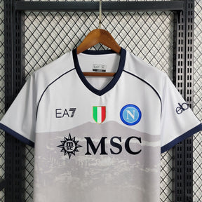 Camisa Napoli Away 23/24 EA7 Torcedor Masculina - JM sports 