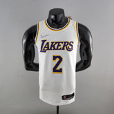 Camisa NBA Lakers #2 Irving 75° Aniversário Branca - 23/24 - JM sports 